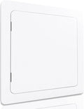 Morvat Access Panel 10x10 Inch for Drywall & Ceiling with Door, Heavy-Duty Durable ABS Plastic & Easy Install Access Box, Wall Hole Cover Plate for Plumbing & Electrical Cables & Wiring, White
