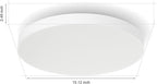 Philips Hue Datura Smart Ceiling Panel (Small Round 2.49in x 15.12in) White & Color Light, Bluetooth Compatible, Voice Control with Alexa, Apple Home & Google Assistant†?