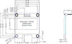 Haldzemo 1.3 inch OLED Display Module I2C IIC 128x64 LCD Screen S H1106 12864 Compatible Arduino (2 Pack, Blue)