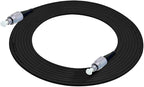 Jeirdus 200M FC to FC Outdoor Armored Simplex 9/125 SM Fiber Optic Cable Jumper Optical Patch Cord 200Meters 656ft Singlemode