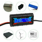 The Perfect Part Battery Monitor - 200A DC Amp Meter, Power Monitor with LCD Display for Clear Reading, RV Battery Monitor to Calculate the Voltage, Current, Power, Discharge Time, Power Meter Monitor