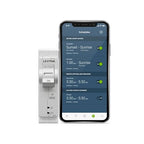 Leviton 2nd Gen Smart Circuit Breaker with Remote Control, GFPE, 1-Pole 30 Amp, 120-Volt, 10kA Interrupt Rating, LB130-EST