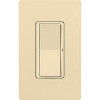 Lutron Claro Smart Light Switch for Caseta Lighting, for LED Lights, Fans, 5 Amp, Single-Pole/3-Way, Neutral Required, DVRF-5NS-IV, Ivory