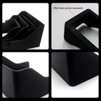 YJNBEST Face Recognition Terminal Cover 3D Printing Glare Sun Shade Cover for Face Recognition Terminal/Door Keypad/Door Access/Attendance Machine, Inner Diameter 5.31in