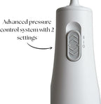 NOVAATOZ HydroOne Cordless Battery Operated Water Flosser for Teeth & Gums | Portable & Waterproof Oral Irrigator | 2 Pressure Modes | Travel Friendly