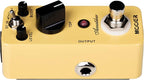 MOOER Acoustikar Acoustic Guitar Pedal Simulator Pedal, 3 Modes Piezo/Standard/Jumbo, Nature and Smooth Acoustic Guitar Sound