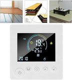 Sumsoctober Smart WiFi Floor Heating Thermostat for Tuya Programmable Energy Saving Controller with Child Lock and Weather Updates(3A)