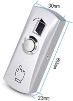MENGQI-CONTROL TCP/IP One Door Card/Fob/PIN Code Access Control Track History Records Door Entry System Magnetic Lock Keypad Reader Metal Exit Button 110V Power Supply
