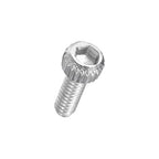 Kozelo 60pcs Socket Head Cap Screws - [M1.4-0.3 x 4mm] 304 Stainless Steel Allen Socket Drive for Electrical Motor 3D Printing Fan Engine Replacement Use, Silver
