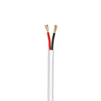 FiveStarCable 18-2 Gauge Low Voltage Stranded Cable Wire - 1000 ft, 18 AWG, PVC Jacket - for Security Systems, Alarm, Audio, Control, Intercom, and Speaker Applications (White, 18-2)