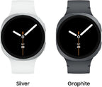 Samsung Galaxy Watch 8 (2025) 40mm LTE Smartwatch, Cushion Design, Fitness Tracker, Sleep Coaching, Running Coach, Energy Score, Heart Rate Tracking, Graphite [US Version, 2 Yr Warranty]