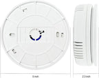 Combination Gas and Carbon Monoxide Detector Plug-in | CO Alarm & Natural Gas Combustible Detector | Digital Display, Battery Backup, Easy Install | for Home Kitchen Safety Monitoring (3Pack)
