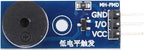 Passive Buzzer Module, 5 Pcs 3. 3-5V Passive Low Level Buzzer Frequency Controllable Sound Module with 3 Pin Control for Electronic Projects