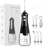 Electric Water Flosser Water Flosser Portable Dental Flosser Oral Cleaning (L10 Black)