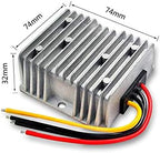 DC 24V to DC 12V Step Down Output 15A 180W Reducer Regulator Buck Converter Module for Auto Car Truck Vehicle Boat Solar System (15A)