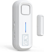 Sanjie Door Alarm with Instant and Delayed Alerts 30s/1min/2min/4min, Door Window Ajar Alarms for Kids Safety/Home Security, Volume 0-120dB, Left Open Alert for Freezer Fridge Home, 1 Sensor