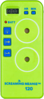 Screaming Meanie TZ-120 Extremely Loud Alarm Timer, Multi-Purpose Timer with 2 Sound Levels Perfect for Heavy Sleepers, Truckers, or Travelers (9v Battery Included) - Green