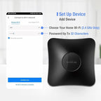 BroadLink RM4 pro Smart Remote and Sensor Cable Set RM4 pro S (2.4 GHz Wi-Fi Only), Universal IR RF Remote Control Hub with Temperature Humidity Monitor USB Cable, Works with Alexa & IFTTT