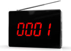 CallToU Wireless Calling System Customers Patient Pager System 1 Display Receiver Only（Need to Be Paired with Transmitter to Work）