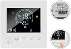 Sumsoctober Smart WiFi Floor Heating Thermostat for Tuya Programmable Energy Saving Controller with Child Lock and Weather Updates(3A)