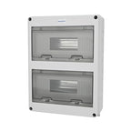 MOLLOM 24 Way Circuit Breaker MCB Distribution Protection Box with DIN Rail, IP65 Waterproof,for Indoor and Outdoor