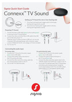 Signia TV Sound Bluetooth Transmitter – Direct Streaming for Hearing Aids | Compatible with Rexton, Miracle-Ear, Signia & Connexx Devices
