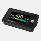 RSHuiOUXX DC8-100V Electricity Meter Digital LCD Display Car Battery Charging Levels Indicators Leads Acid Lithiums Voltmeter