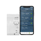 Leviton 2nd Gen Smart Circuit Breaker with Remote Control, GFCI, 2-Pole 45 Amp, 120/240-Volt and 120/208-Volt, 10kA Interrupt Rating, LB245-GST
