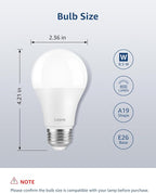 Lepro B1 AI Smart Light Bulbs - WiFi & Bluetooth RGBWW Color Changing LED Bulb Works with Alexa & Google Assistant, Personalized Al Lighting Designer, AI Voice Control, Music Sync, 2.4GHz Only, 2 Pack