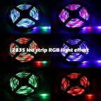 GALYGG 24 Key LED Strip Lights IR Remote Controller, Wireless Rectifier Control Box, DC 12V 3A Power Supply Plug Adapter for 2835 3528 5050 RGB LED Strip Lights Flexible Tape Lighting