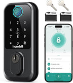 Keyless Entry WiFi Smart Lock, Hornbill Fingerprint Smart Deadbolt with App Control, Compatible with Alexa, Touchscreen Keypad Door Lock with Auto-Lock for Rentals Home