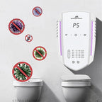 Morrerfresh Ozone Odor Eliminator for Strong Odor 99% Cat Litter Deodorizer Dog Poof Odor Removal Air Ionizers for Home Portable Air Purifier for Pets Toilet Wardrobe Shoe Garage Room Cabinet White