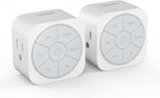 Outlet Timer Indoor 2 Pack, Countdown Timers for Electrical Outlets Up to 6H for Lights, Iron, Fan, Electric Bike, Auto Shut Off Switch for Home Kitchen Bedroom, 1875W