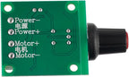 BOJACK Low Voltage DC Motor Speed Controller PWM 1.8v 3v 5v 6v 12v 2A 30W Adjustable Driver Switch 1803BK 1803B (Pack of 2 Pcs)