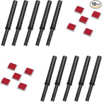 10 Pcs Magnetic Push Latches for Cabinet Push to Open Door Latch Soft Quiet Close Closers Push to Open Cabinet Door Latch for Closure Cabinet Drawer Wardrobe Kitchen Door (Large)