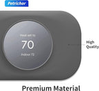 Petrichor Nest Thermostat Wall Plate - Compatible With Google Nest 2020 - Trim Kit, Cover Accessory for Easy Installation - Charcoal