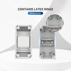 MOLLOM 3 Way Circuit Breaker MCB Distribution Protection Box with DIN Rail, IP65 Waterproof,for Indoor and Outdoor