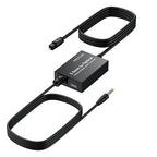 PROZOR 3.5mm to SPDIF Converter Analog to Digital Audio Cable ADC Adapter for Enhanced Sound Toslink Optical Output 3.5mm to Optical Cable for Gaming Consoles Computers and Projectors etc