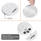 Window Alarms for Home Security 5 Pack, Glass Break Sensor, Window Sensor for Office Safety, Ultra-Loud 125db Advanced Vibration Sensors, Featuring Low Battery Indicator
