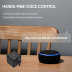 Mini BT Fingerbot Home Automation Controller with Touch Button APP Control Voice Control Schedule Timer Fingerbot Home Appliances Switch Pusher Smart Controller (BT Gateway Required)