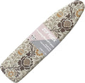 ZCFYGDX Elastic Ironing Board Covers Standard Size, William Morris Prints Ironing Board Straps/Cover and Fastener 15x48 Inch, Strongly Breathable and Doesn't Retain Moisture, Easy Installation
