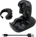 HEKUTU Social Media Scrolling Ring Remote - Hands-Free Controller for T-ikT-ok Yout-ube IG - Black