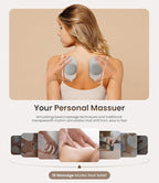 Wireless TENS Unit for Pain Relief, 18 Modes App Control Tens Machine & Deep Tissue Muscle Stimulator for Pain, Soreness & Muscle Relief – Ideal for Back, Neck, Shoulders, Arms & Legs