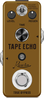 Rowin Tape Echo Delay Digital Guitar Effect Pedal with Storage Function for Timbre and Sound.