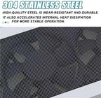 Adjustable Door & Window Fan with Filter, 52-140cm, 85m³/h Airflow, 2800 RPM Speed, Punch-Free Exhaust Fan for Home, Kitchen, Office & Bedroom Use