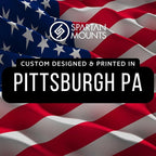 Spartan Mounts Compatible with Ultimate Ears Boom 3 Bluetooth Speakers | Low Profile Wall Mount Anywhere Design for Home, Office, Studio, Garage, Dorm, Patio, Auto, Boat, Golf Cart | Made in USA