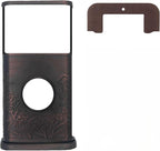 Garden Video Doorbell Cover (Compatible with Ring Battery Doorbell - 2024 Release) (Oiled Bronze)