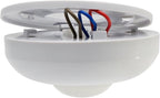 Sensky 360 Degree Ceiling Mount Occupancy Sensor, 110-240V PIR Motion Sensor Switch, High Sensitive Movement Detector Light Switch, Neutral Required(Max Detection Distance: 6 m)
