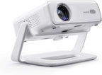 Aurzen Multi-Angle Projector Stand, 180° Rotatable, Compatible, TMY, HAPPRUN, Yaber, Epson & Most Projectors (¼-Inch Screw, Gimbal Stand)