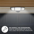 Sylvania 13W Dusk to Dawn Security LED Light, Hardwired, 2000 LMS, Wet Rated, 5000K, Daylight - 1 Pack (66478)